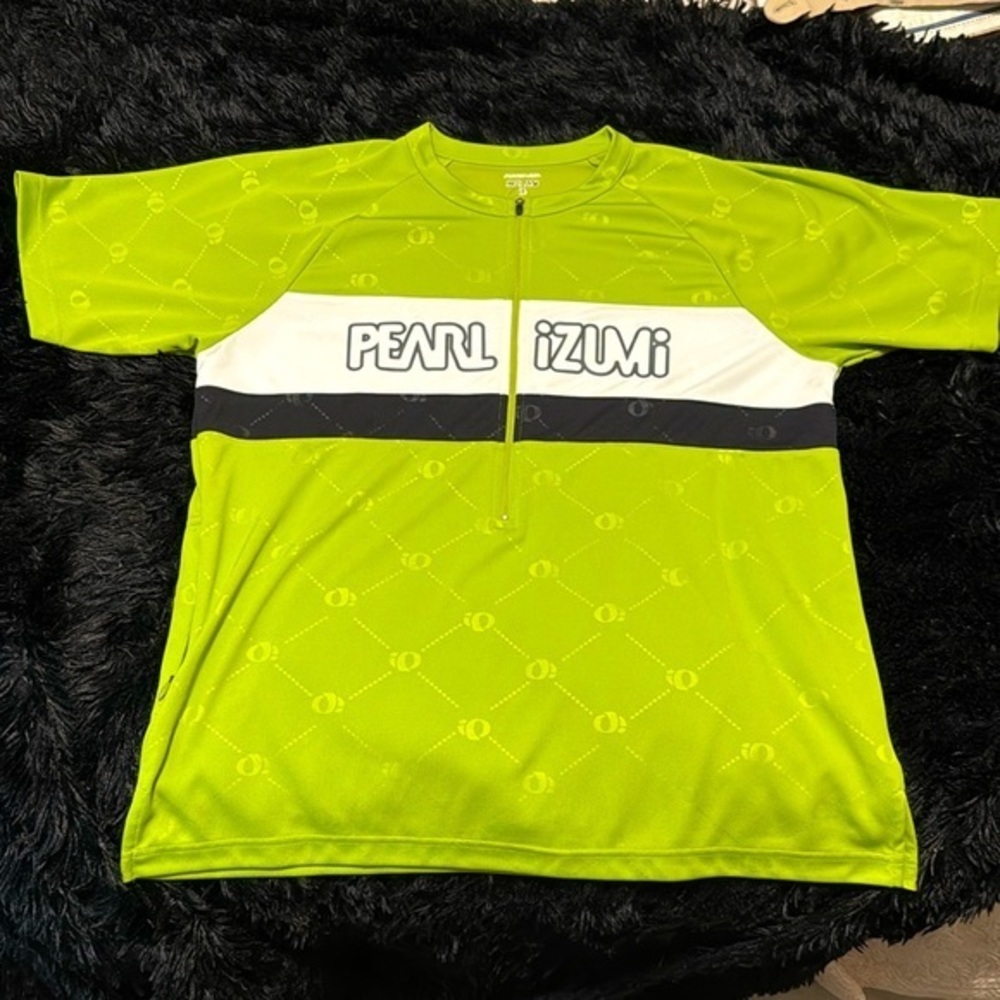 Pearl Izumi Bright Green Cycling Top